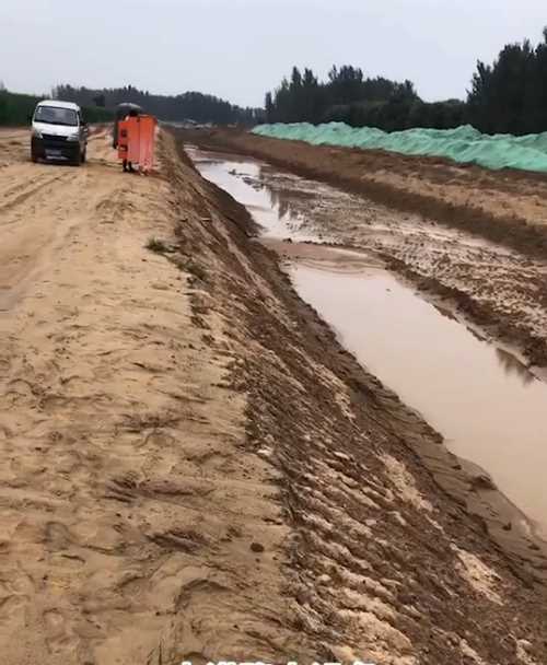 晋城沁水县河道降水